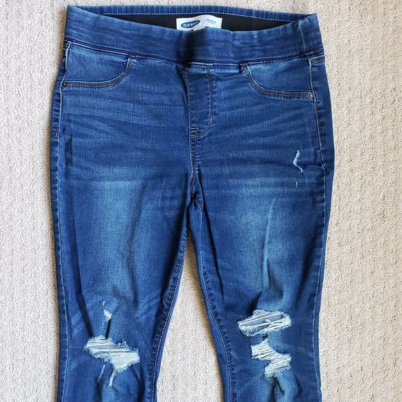 Old Navy Pullon Distressed Rockstar 